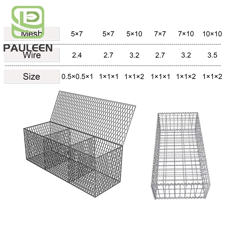 Welded Metal Wire Mesh Gabion suppliers